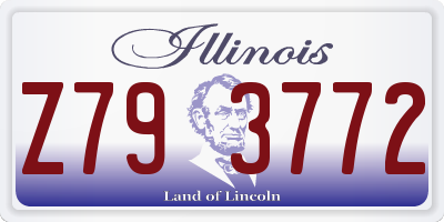 IL license plate Z793772