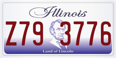 IL license plate Z793776