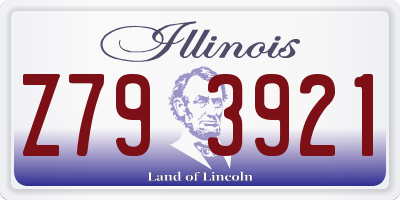 IL license plate Z793921