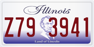 IL license plate Z793941