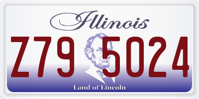 IL license plate Z795024