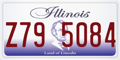 IL license plate Z795084