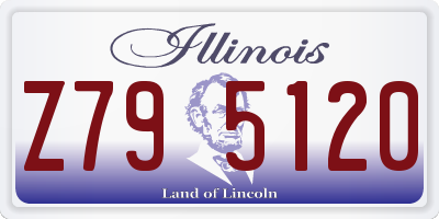 IL license plate Z795120