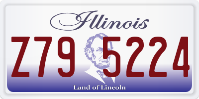 IL license plate Z795224