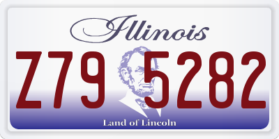 IL license plate Z795282