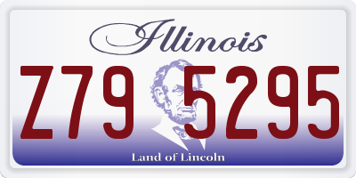 IL license plate Z795295