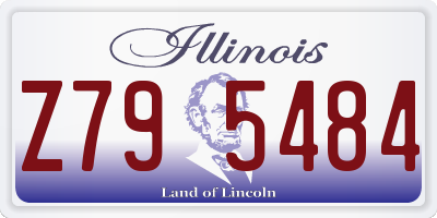 IL license plate Z795484