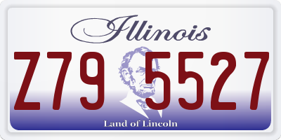 IL license plate Z795527