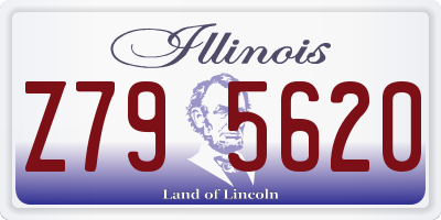 IL license plate Z795620