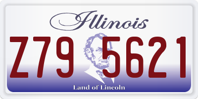 IL license plate Z795621