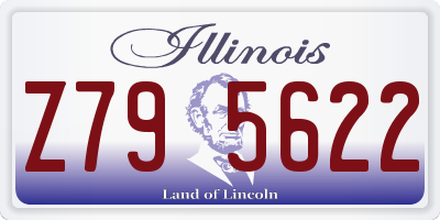 IL license plate Z795622