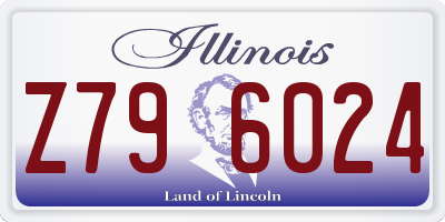 IL license plate Z796024
