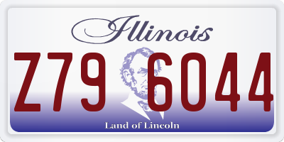 IL license plate Z796044