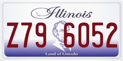 IL license plate Z796052