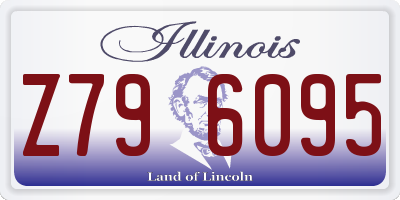 IL license plate Z796095