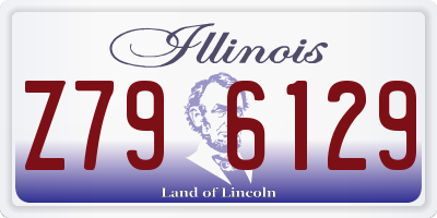IL license plate Z796129