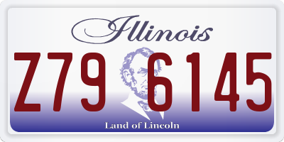 IL license plate Z796145