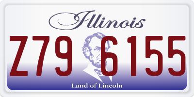IL license plate Z796155