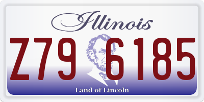 IL license plate Z796185