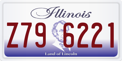 IL license plate Z796221