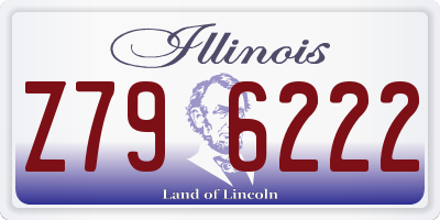 IL license plate Z796222