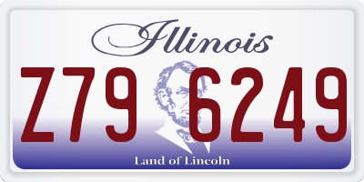 IL license plate Z796249