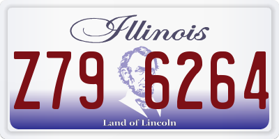 IL license plate Z796264