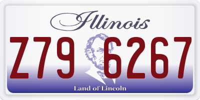 IL license plate Z796267