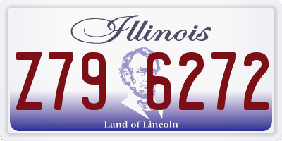 IL license plate Z796272