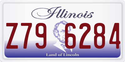 IL license plate Z796284