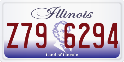 IL license plate Z796294