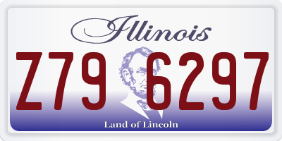 IL license plate Z796297
