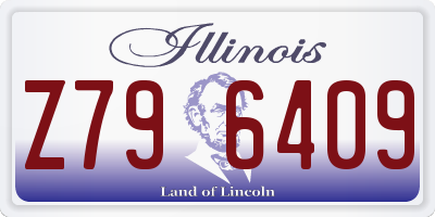 IL license plate Z796409