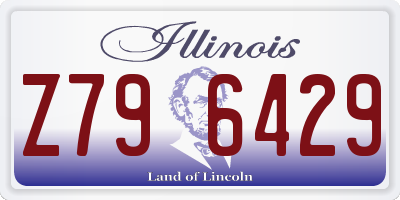 IL license plate Z796429