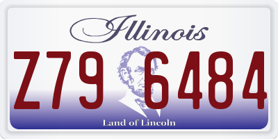 IL license plate Z796484