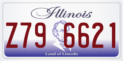 IL license plate Z796621