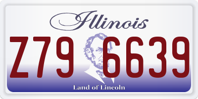 IL license plate Z796639