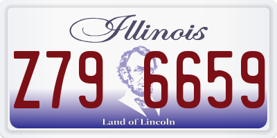 IL license plate Z796659