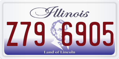 IL license plate Z796905