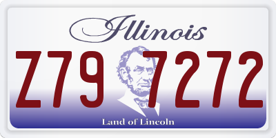 IL license plate Z797272