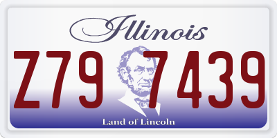 IL license plate Z797439