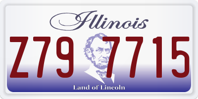 IL license plate Z797715