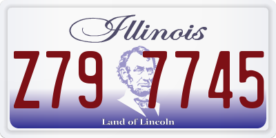 IL license plate Z797745