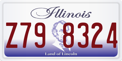 IL license plate Z798324