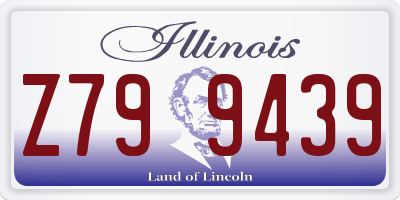 IL license plate Z799439