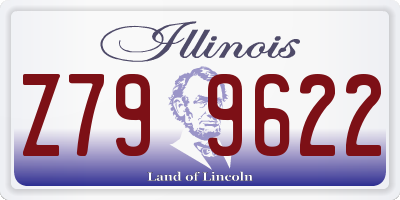 IL license plate Z799622