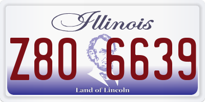 IL license plate Z806639