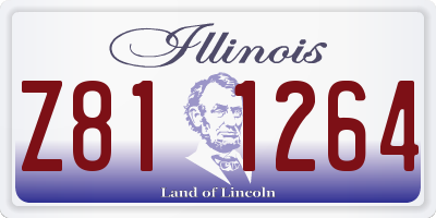 IL license plate Z811264