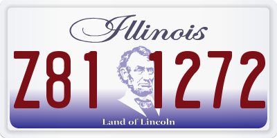 IL license plate Z811272