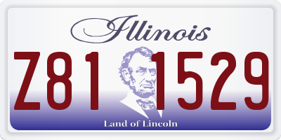 IL license plate Z811529